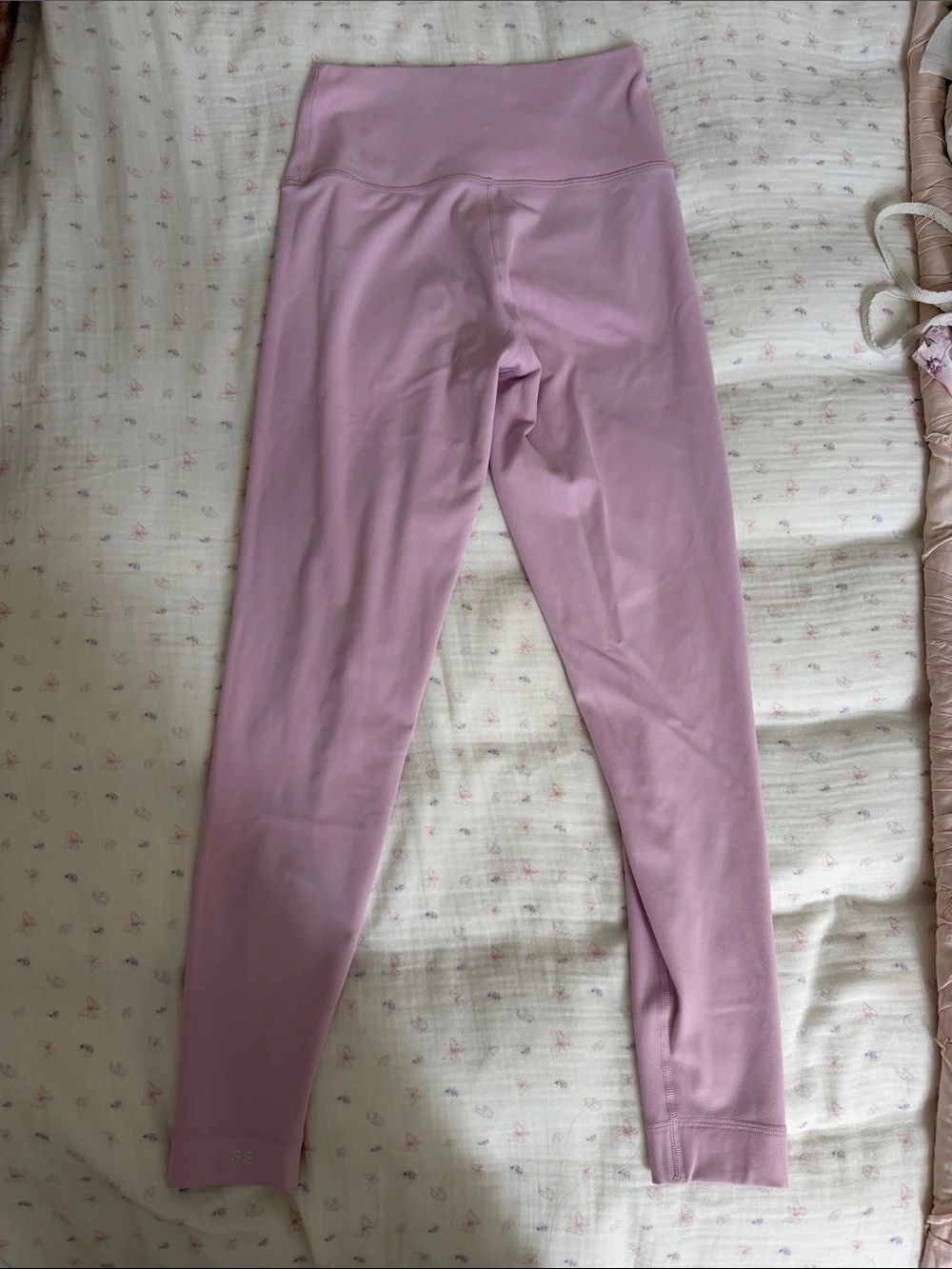 SETActive Light Pink Seamless Sports Bra and Legging Set